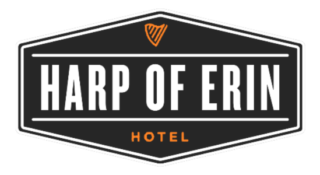 Harp of Erin hotel logo