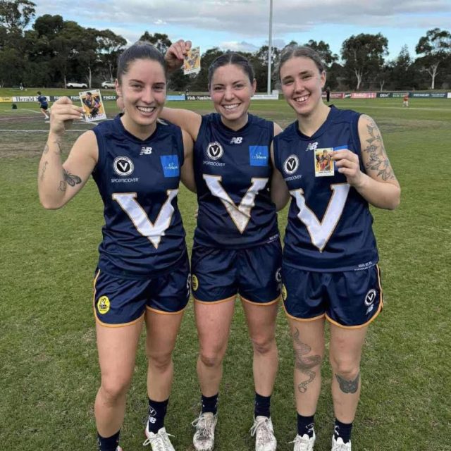 Kew players don the Big V