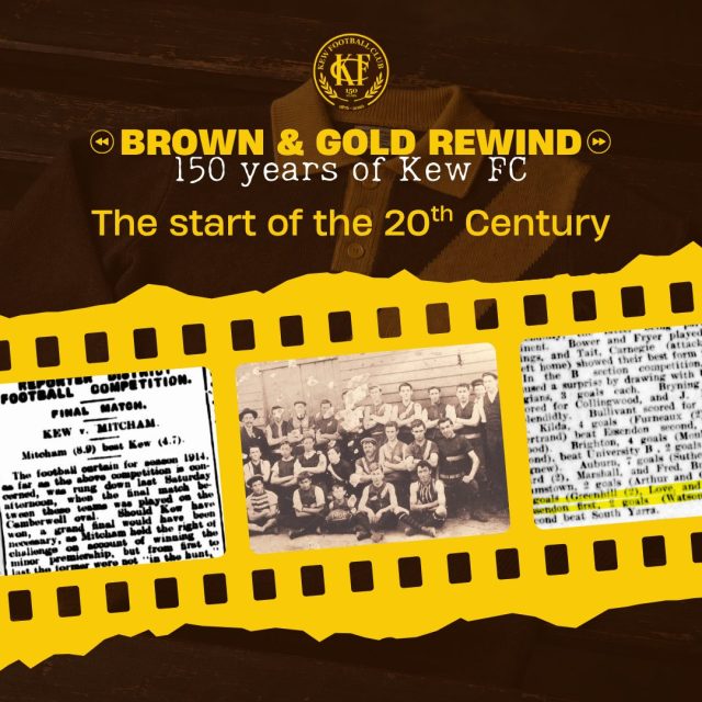 Brown & Gold Rewind Part 4: The Start of the 20th Century